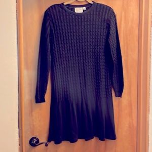 Wild Rose Sport brand cable knit dress.